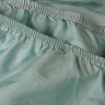 Простыня на резинке из сатина SAILID SL-1-140 ментол 140х200х25