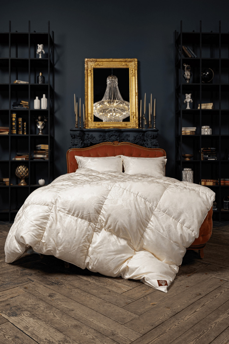 Одеяло кассетное GERMAN GRASS SILK DOWN GRASS 200х200 всесезонное