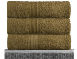 Полотенце махровое BAYRAMALY темно-оливковое 40х70