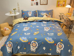 Постельное белье из сатина TANGO space 70х70 (2шт) 1,5-спальное