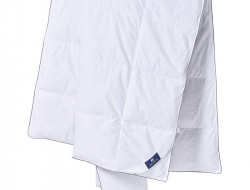 Одеяло кассетное из серого гусиного пуха BELPOL NOVA 140х205 теплое