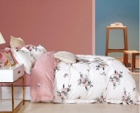 Постельное белье двухстороннее из твил-сатина SAILID BP-141-3 евро