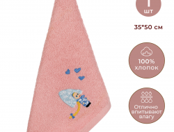 Полотенце для кухни DIVA AFRODITA МАША 30х50 (1шт) розовое