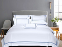 Постельное белье из египетского хлопка Premium  ASABELLA Вне времени 50х70 (2шт) и 70х70 (2шт) евро