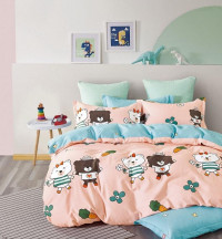 Постельное белье двухстороннее из твила TANGO TPIG-1504 50х70 (1шт), 70х70 (1шт) 1,5-спальное