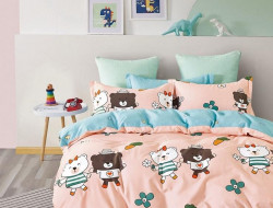 Постельное белье двухстороннее из твила TANGO TPIG-1504 50х70 (1шт), 70х70 (1шт) 1,5-спальное