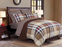 Постельное белье из сатина печатного САЙЛИД B-173 евро