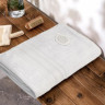 Полотенце махровое хлопковое KARVEN PETEK BORDUR DUZ H5160 LUX COTTON beyaz 70х140