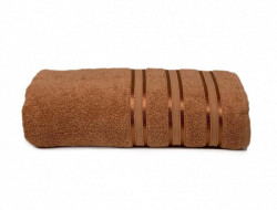 Полотенце махровое хлопковое KARVEN H5153 MIKRO DELUX k-turuncu 50х90