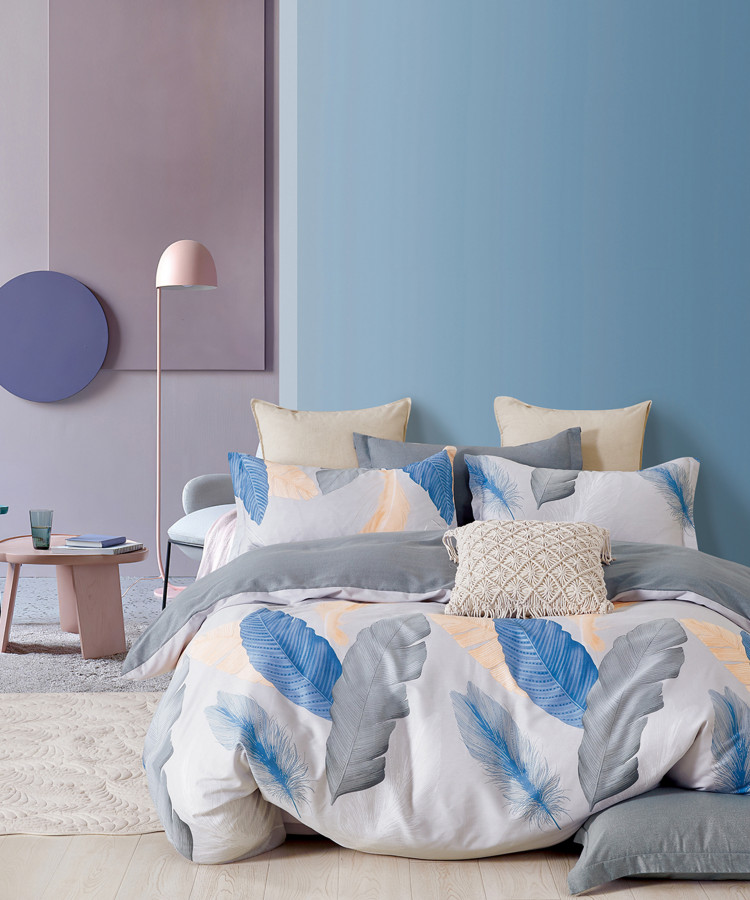 Постельное белье из твил-сатина TANGO плюмас 70х70 (2шт) 2-спальное