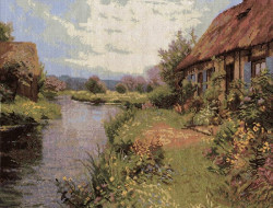 Набор для вышивания PANNA Золотая коллекция PS-1120 РЕЧНАЯ ПРОХЛАДА 36,5х29