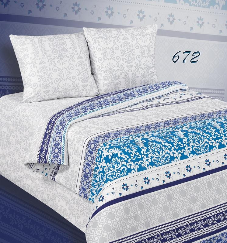 Постельное белье из поплина двухстороннее АЛЬВИТЕК ПА-672 семейное