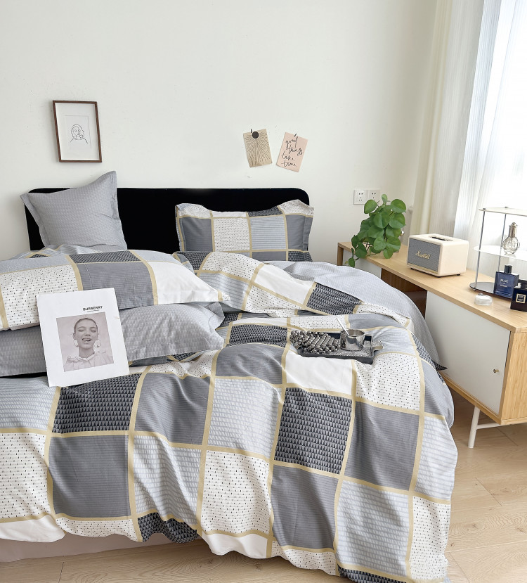 Постельное белье из твил-сатина TANGO стилотто 50х70 (1шт), 70х70 (1шт) 1,5-спальное