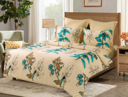 Постельное белье из печатного сатина SAILID B-214-1 1,5-спальное
