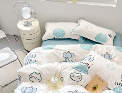 Постельное белье из твил-сатина TANGO слоулайф 70х70 (2шт) 2-спальное