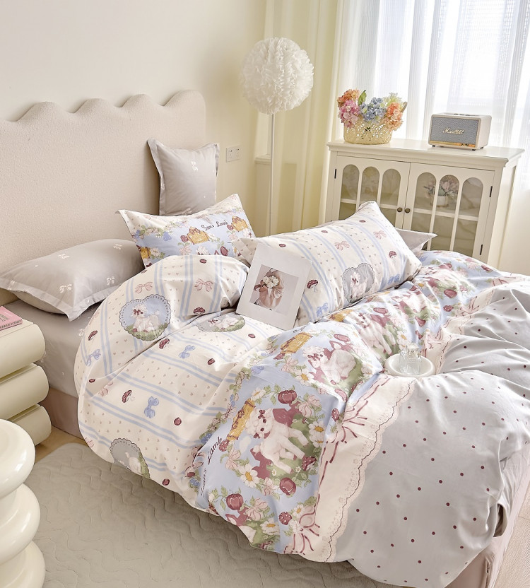 Постельное белье из твил-сатина TANGO dolly 70х70 (2шт) 2-спальное