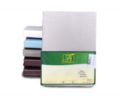 Комплект сатиновых наволочек АЛЬВИТЕК жемчужно-серый 70х70 (2шт)