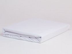 Простыня на резинке GERMAN GRASS NOBLE TRADITIONS JERSEY WHITE GRASS 90х200х40