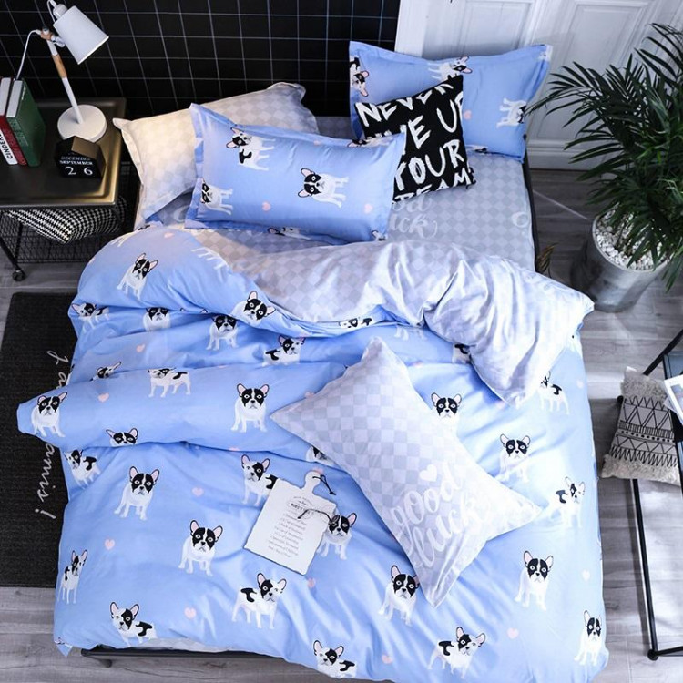 Постельное белье из микросатина TANGO DF-397-50 DREAM FLY 50х70 (2шт) семейное