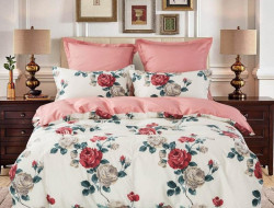 Постельное белье из печатного сатина SAILID B-202-4 семейное