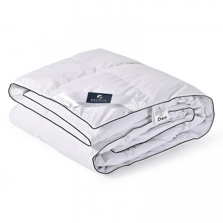 Одеяло кассетное из серого гусиного пуха BELPOL DEO 200х220 всесезонное