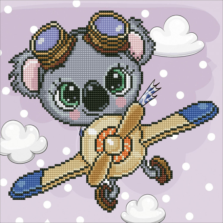 Кристальная (алмазная) мозаика ФРЕЯ ALV-96 Навстречу ветру!