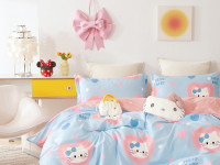 Постельное белье из твил-сатина TANGO hello baby 50х70 (2шт), 70х70 (2шт) евро