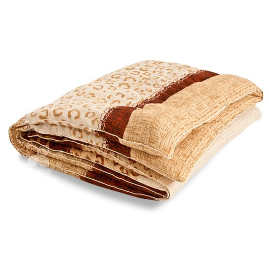 Одеяло из овечьей шерсти стеганое Легкие Сны ЗОЛОТОЕ РУНО 200х220 теплое