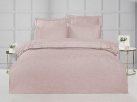 Постельное белье из жаккарда с кружевом KARVEN N166-J1-V5 50х70 (4шт)