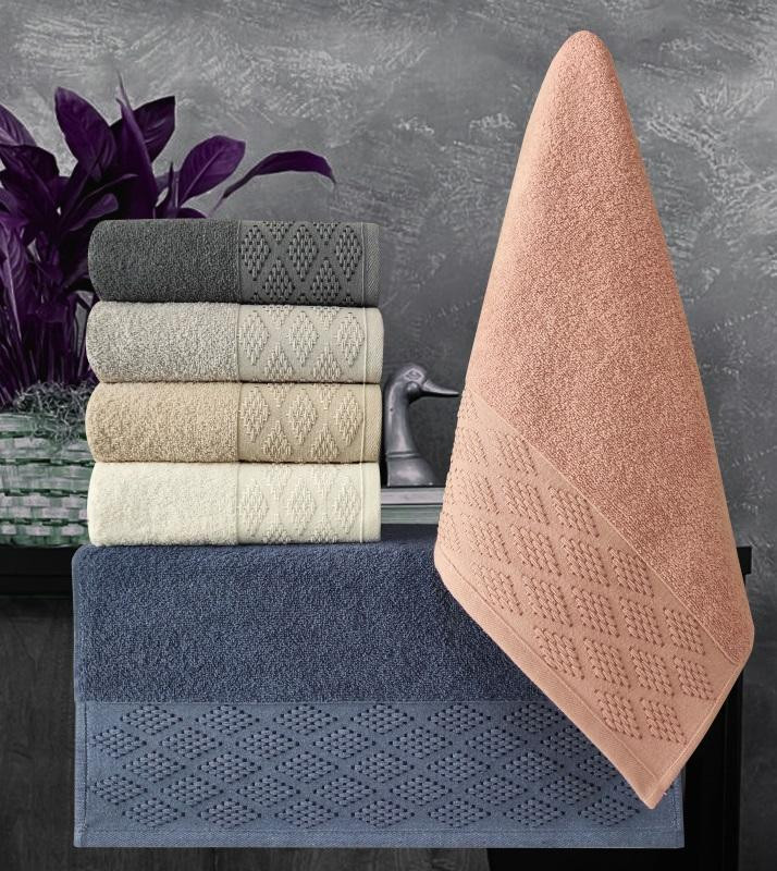 Набор кухонных полотенец махровых хлопковых KARVEN HM689 MASSIMO V26 30х50 (6шт)