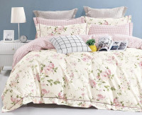 Постельное белье двухстороннее из твил-сатина SAILID BP-160-3 евро