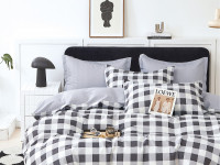 Постельное белье из твил-сатина TANGO ход конем 50х70 (2шт), 70х70 (2шт) евро