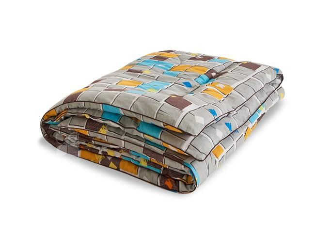 Одеяло из овечьей шерсти стеганое Легкие Сны ПОЛЛИ 140х205 теплое