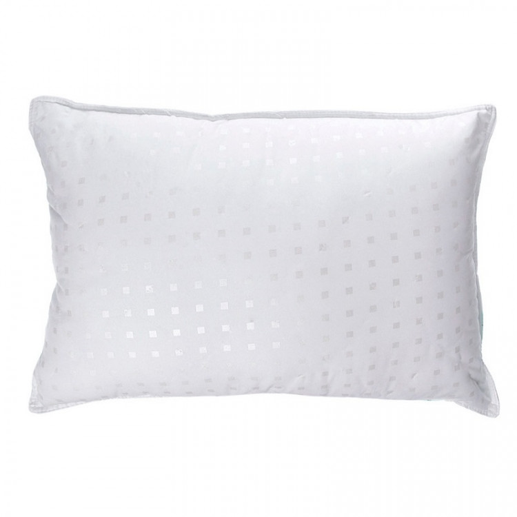 Подушка из серого гусиного пуха и пера BELPOL ФОРМУЛА шашка 50х70 средняя