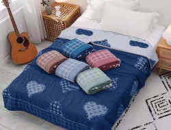 Покрывало жаккардовое тонкое из хлопка TANGO MUSELINA MUS-03 200х230