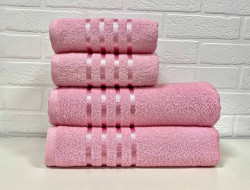 Полотенце махровое DIVA AFRODITA 70х140 (1шт) розовое