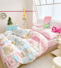 Постельное белье из твил-сатина TANGO good friends 70х70 (2шт) 1,5-спальное