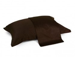 Набор наволочек из сатина TANGO LIFESTYLE JT-49 темно-коричневый 50х70 (2шт)