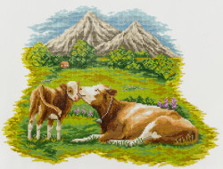 Кристальная (алмазная) мозаика ФРЕЯ ALVR-236 Семейная идиллия