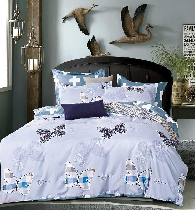 Постельное белье из микросатина TANGO DREAM FLY DF-225-50 50х70 (2шт) семейное