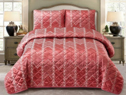 Покрывало с наволочками тонкое жаккардовое TANGO LUXOR LUX-21 220х240