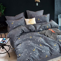 Постельное белье из сатина TANGO звездное небо 50х70 (2шт) 2-спальное