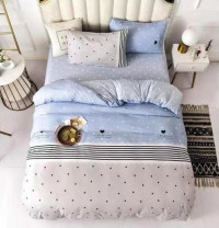 Постельное белье из микросатина TANGO DREAM FLY DF-231 50х70 (1шт), 70х70 (1шт) 1,5-спальное