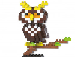 Конструктор пластиковый ПОДЕЛКИН PLK-01 №13 Сова 156 элементов