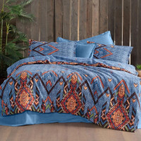 Постельное белье из фланели SAREV YAKUT MAVI евро