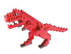 Конструктор пластиковый ПОДЕЛКИН PLK-01 №14 Тираннозавр Рекс 129 элементов