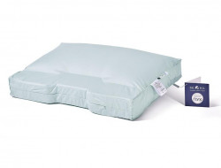 Подушка из серого гусиного пуха со вставкой Memory Foam BELPOL GALAXY RIVER 50х70х8 упругая