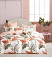 Постельное белье двухстороннее из твила TANGO парадис 70х70 (2шт) семейное