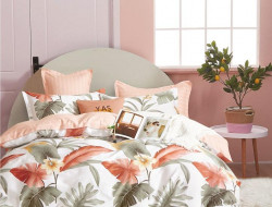 Постельное белье двухстороннее из твила TANGO парадис 70х70 (2шт) семейное