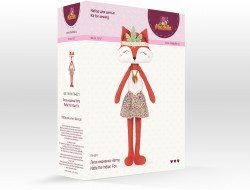 Набор для изготовления игрушки Miadolla FX-0311 Лиса-индианка Натта